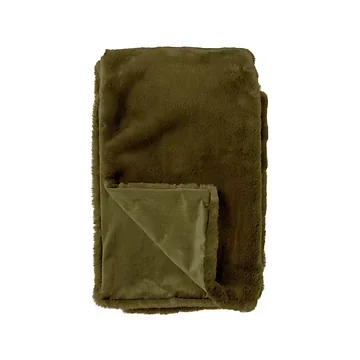 Dutch Decor Plaid Zinzi military olive 140 x 180 cm