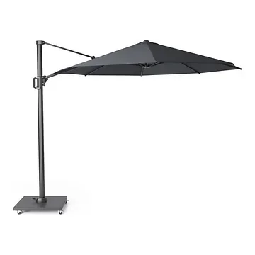 Platinum Zweefparasol Challenger T¹ Antraciet Rond Ø 350 cm