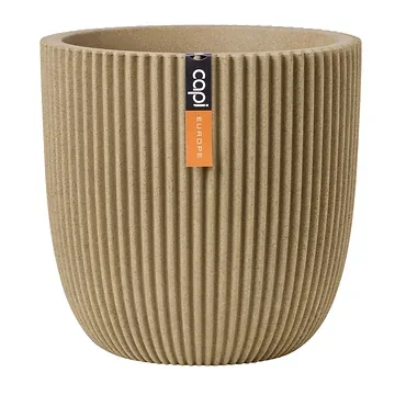 Capi Europe Bloempot Groove Beige 43 x 41 cm