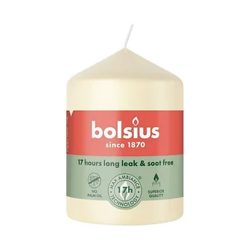 Bolsius Stompkaars Zacht Parel 5.8 x 8 cm