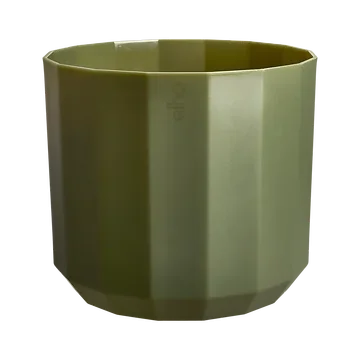 Elho Bloempot Facet Rond Bosgroen 23 x 20 cm
