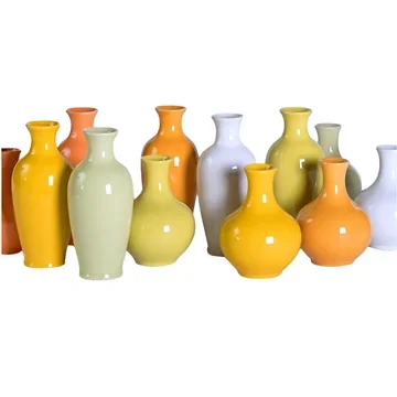 Des Pots Gekleurde vaasjes cm