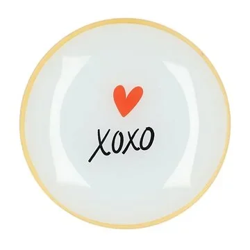 Daan Kromhout Design Bord Rond Xoxo 18 x 2 cm
