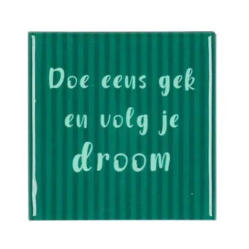 Tegel Droom Groen 10 x 10 cm
