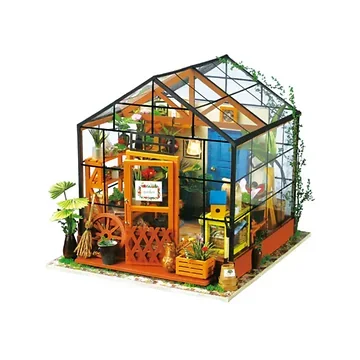 Robotime DIY Cathy's Green House 19,5 x 17,5 x 17,5 cm