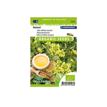 Mosterd gele Sinapis alba BIO