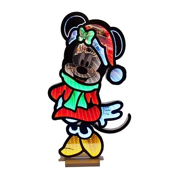 Kurt Adler infinity lighting Minnie scarf Christmas 60 cm