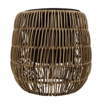 Mica Decorations Pot Pancho Rond Lichtbruin 26 x 28 cm