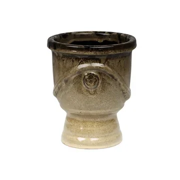 Pot urn tiger 16 x 19 cm