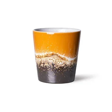 HKliving 70S Ceramics Coffee Mug, Fire