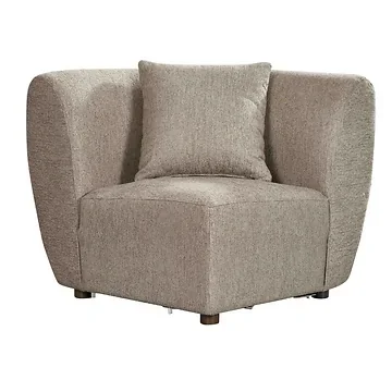 24Seven Modulaire Bank Braga - Hoek Beige 94 x 94 x 76,5 cm
