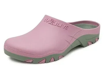Natulive Tuinklomp Dames Roze-Groen-36/37