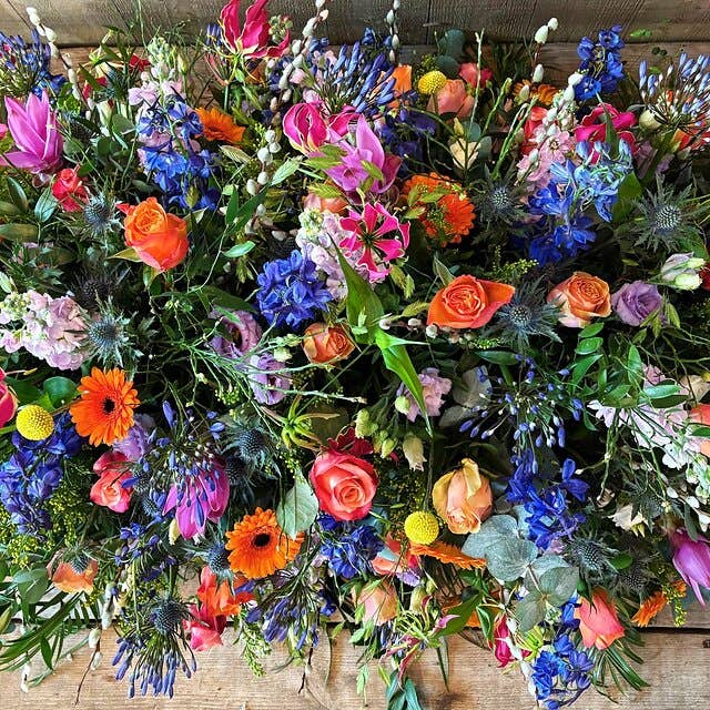 Pillar bloemen - Rouw (2)